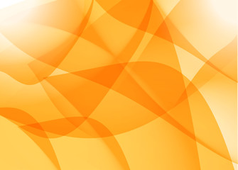 orange abstract shapes graphic illustration