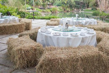 Outdoor openair celebration