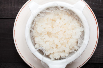 Water kefir grains