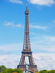 Fototapeta premium Freiheitsstatue auf der Île aux Cygnes