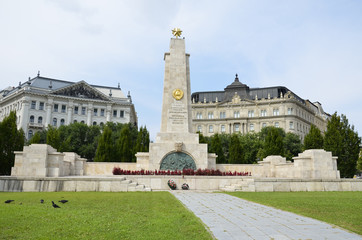 Monumento alla liberazione dall'occupazione Nazista , Budapest.