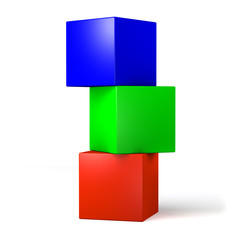Fototapeta premium Cubes