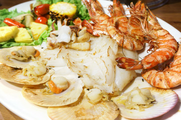 Grilled Seafood