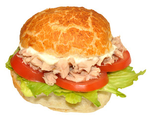 Fresh Tuna Fish Sandwich Roll