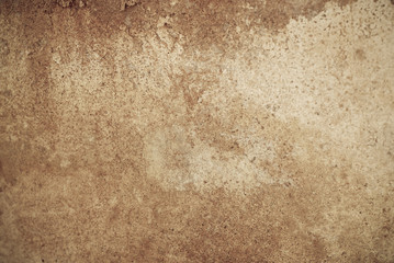 Brown cement wall texture, grunge background.