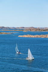 Fototapeta premium Sailing boats