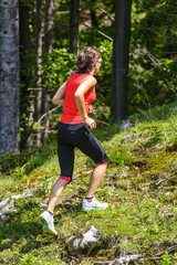 kräftezehrender Berglauf