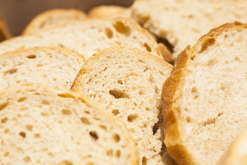A fresh slice of bread.