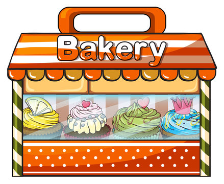 A bakery selling baked goods