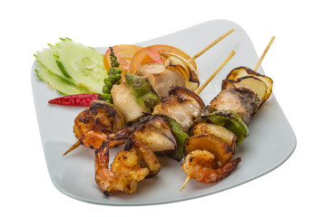 Seafood barbeque