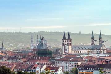 Fototapeta premium Würzburg City Panorama