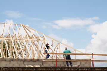 maison en construction