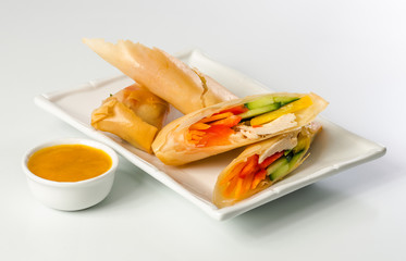 Quesadilla on a plate