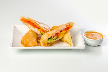 Quesadilla on a plate