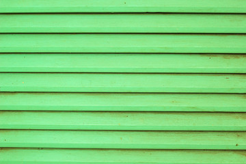 Green old wood background - Vintage style.