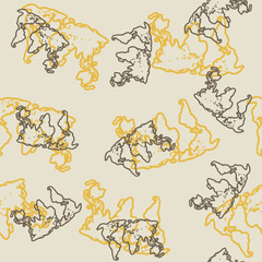 seamless background: map