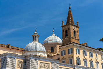 Naklejka premium Basilica di Santa Maria del Popolo in Rome, Italy