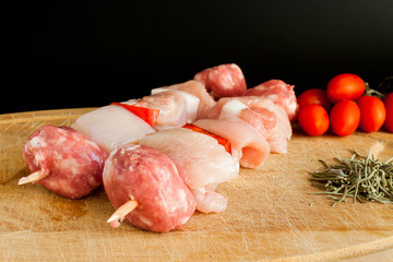Spiedini di carne
