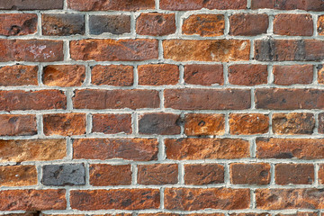 古い赤レンガ