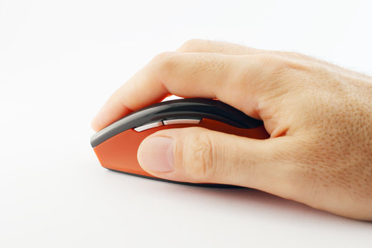Wireless mouse and hand