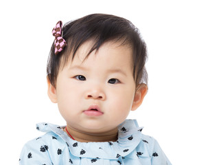 Asia baby girl portrait