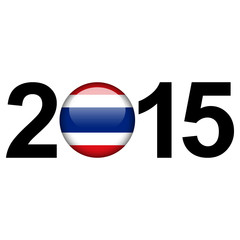 Thailand flag button