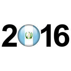 Guatemala flag button