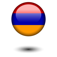 Flag button illustration - Armenia