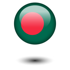 Flag button illustration - Bangladesh