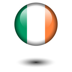 Flag button illustration - Ireland