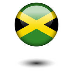 Flag button illustration - Jamaica