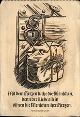German vintage paper art