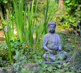 Buddha Garten Sommer Glaube