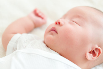 Newborn baby sleeping