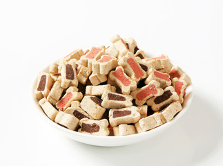 Dog biscuit bones