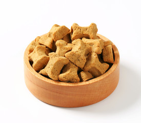 Dog biscuit bones