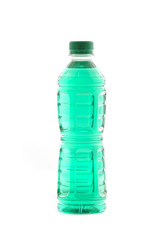 Fototapeta premium Soft bottle drink isolated white background