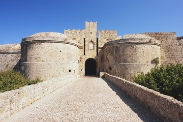 Rhodes, Medieval walls