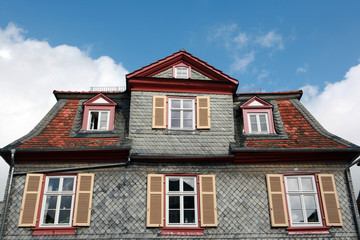 verschiefertes Wohnhaus in der Schlossstraße