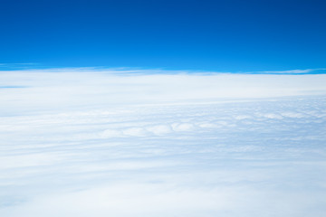 Fototapeta na wymiar Sea of clouds