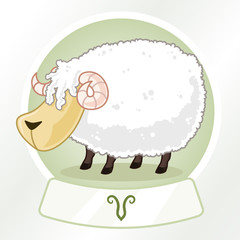 Cartoon horocope sign