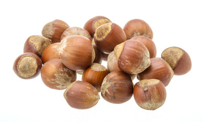 Hazelnut heap