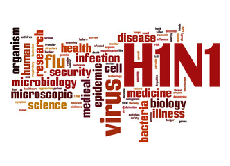 H1N1 word cloud