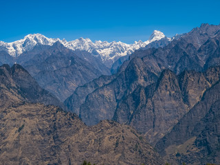 Sunrise in the Himalayas