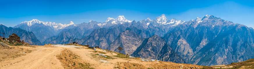 Himalayan landscape - obrazy, fototapety, plakaty