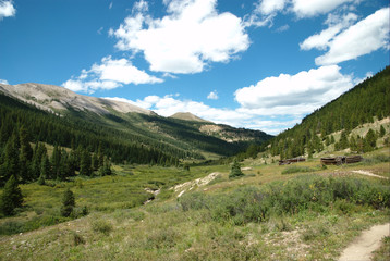 Fototapeta na wymiar Views from the Colorado Rocky Mountains