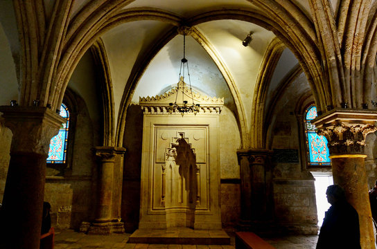 The Last Supper Room - Jerusalem, Israel.