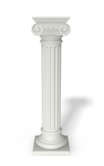 Naklejka premium Antique column