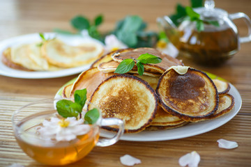 sweet delicious pancakes