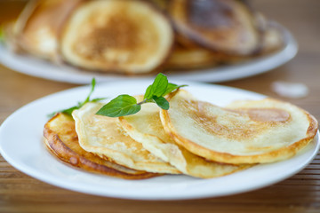 sweet delicious pancakes